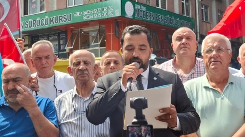 Hacısüleymanoğlu: “Türkiye Cumhuriyeti Pazarlık Konusu Yapılamaz”